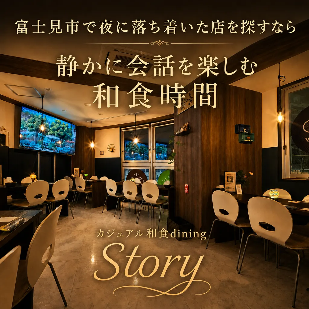 富士見市で夜に落ち着いた店を探す方法|失敗しない選び方のコツ